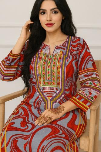 جلابية مشجرة1