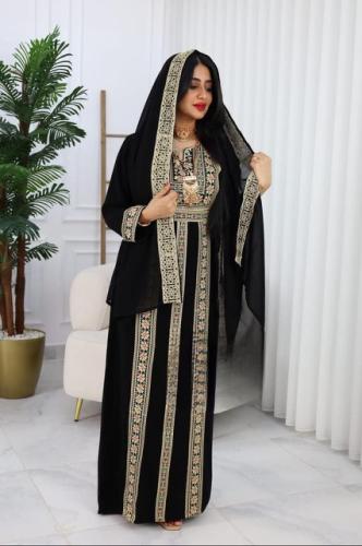 جلابية شمالية مع الطرحه