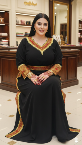 جلابية الغيد بحزام