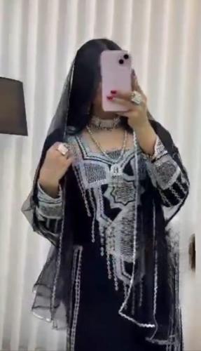 جلابية فضه مع الطرحة مجانا
