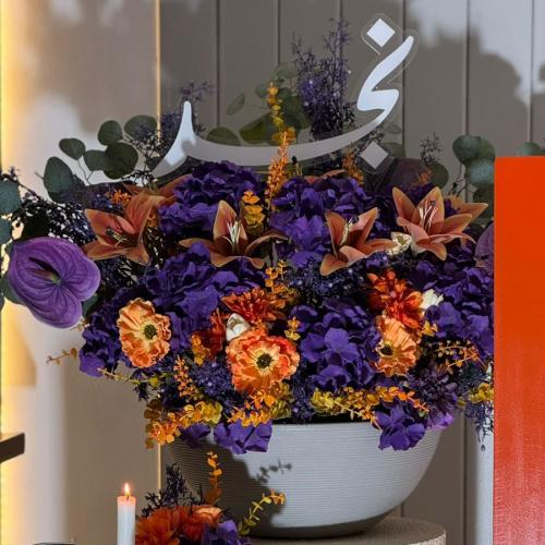 اكريلك ورد صناعي