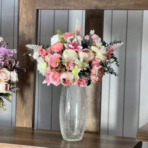 فازة ورد صناعة ( خريفية )