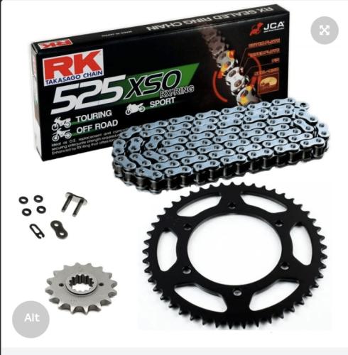 بكج / طقم جنزير أر كيه - 20RK 525XSO CHAIN KIT GSX...