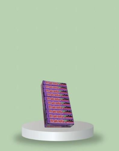 ١ علبه حلاوه فروتي تيلا بالكشمش الاسود ٣٠ حبه.