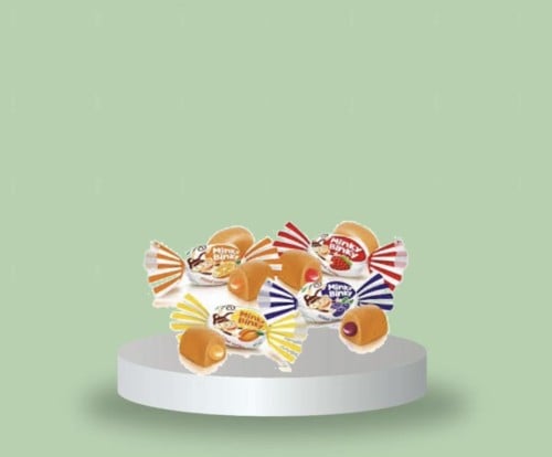 2 حبه حلاوه مونكي 3 نكهات فراوله كرز برتقال