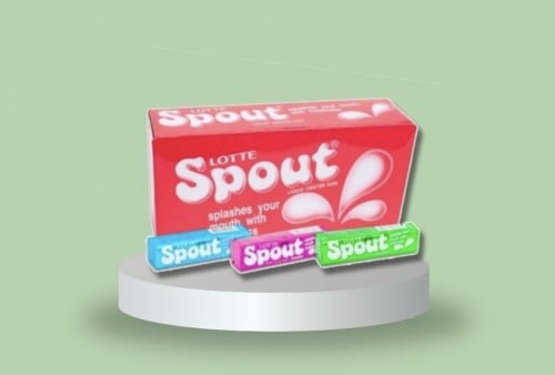 كرتون علك الطيبين سبوت اللون أحمر 54 حبه ( فراوله،...