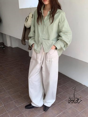 بلوزة صيفية تناسب الدوامات - زهى الورد 947