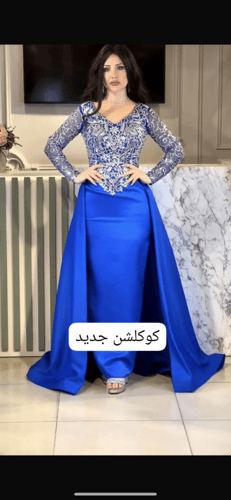فستان الخامه تفته تطريز يدوي