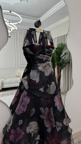 فستان سهره كلاسيكي مشجر