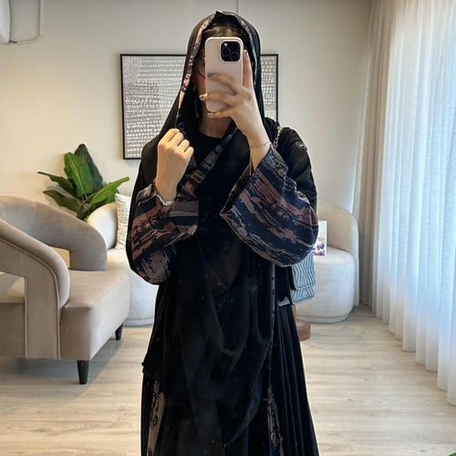 عباية كشميري (كحلي)