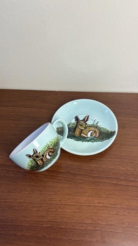 كوب برسمة غزال