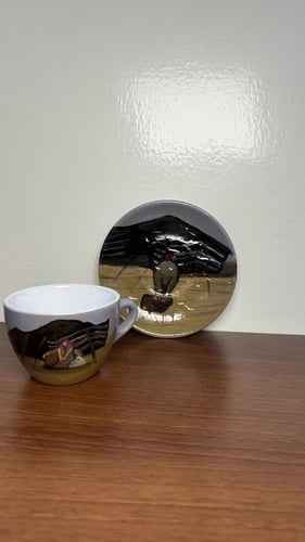 كوب فلات وايت