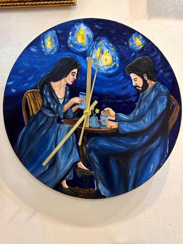 ساعه | رسم يدوي