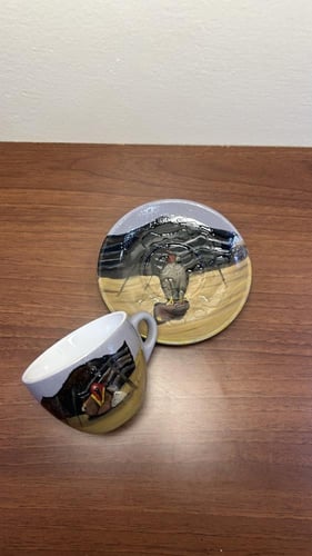 كوب فلات وايت