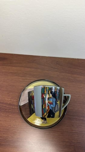 كوب المكتبة حجم كبير