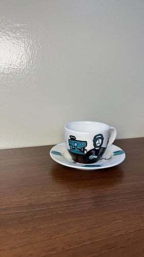 كوب وقت القهوة