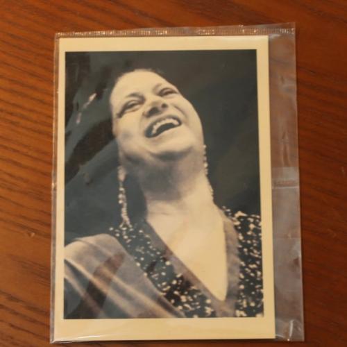 صورة أم كلثوم - طباعة قديمة