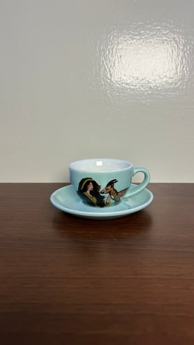 كوب الغزال والبنت