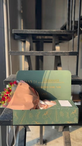 بوكس الحب-بيبي روز احمر