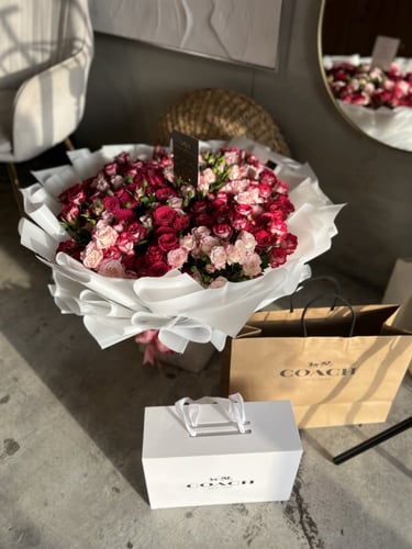 بوكيه بيبي روز (كبير )