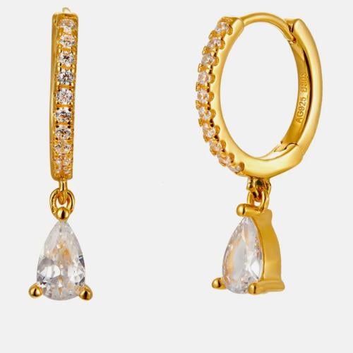 Zina Drop Hoops