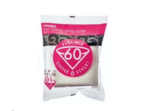فلاتر هاريو v60 حجم 01 (100حبه)