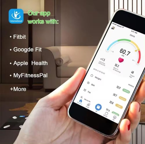 ميزان جسم إلكتروني WIFI