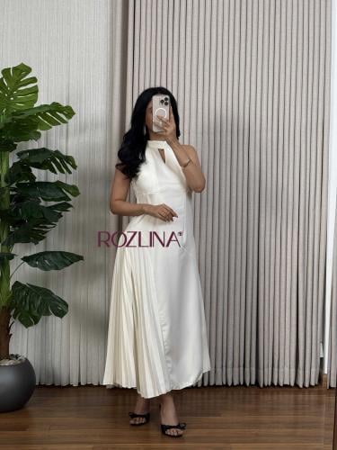 فستان ابيض كت