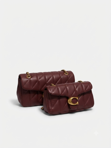 Coach tabby - Burgundy