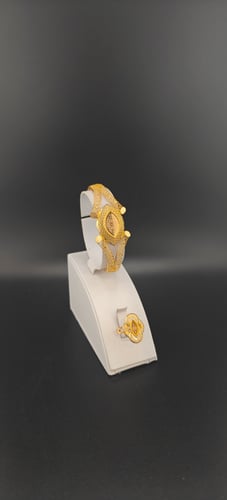 اسوارة ذهب صافي كويتي