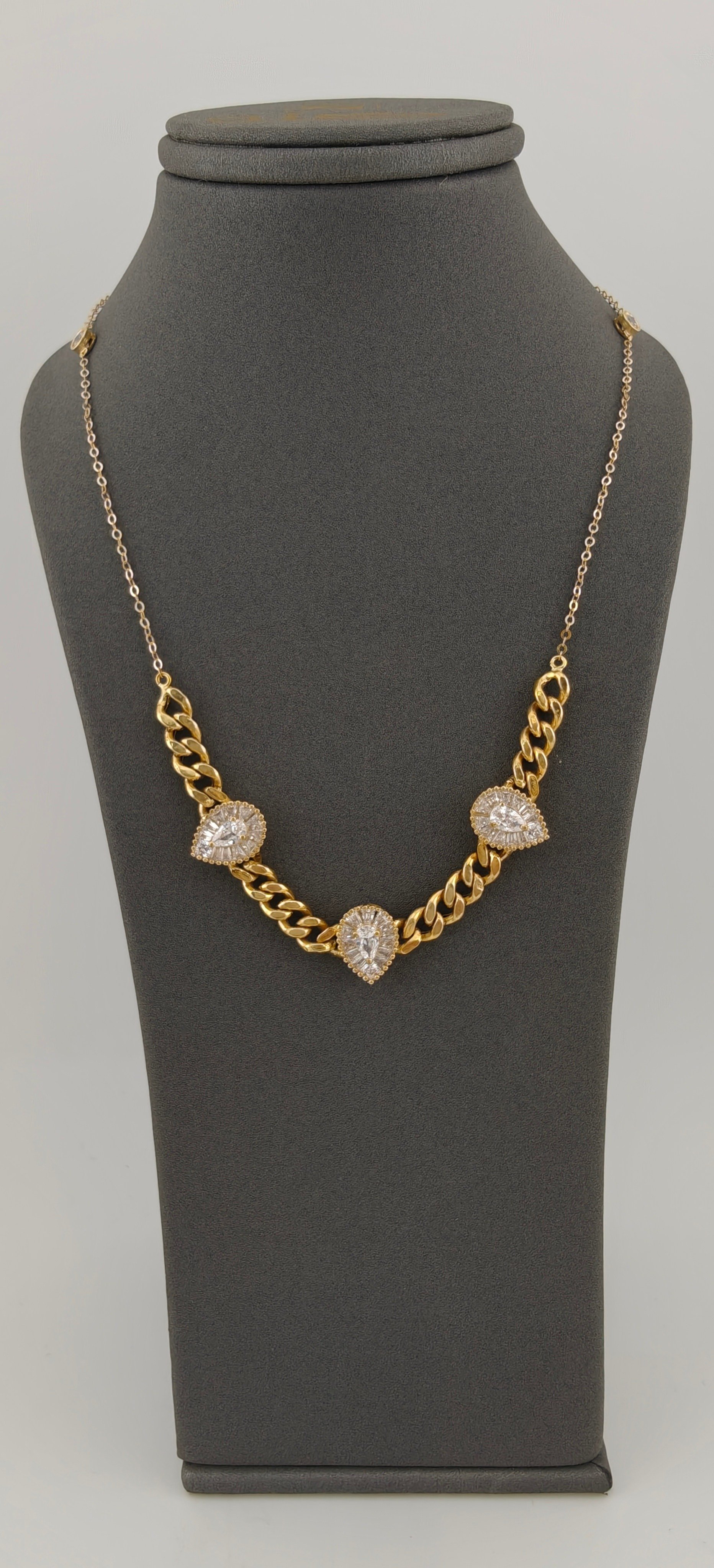 عقد ذهب الجنزير