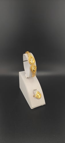 اسوارة ذهب صافي الدمعه