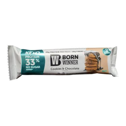 Bourn Winner Protein Bar Keto with Cookies and Cre...