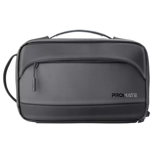 حقيبة التقنية الذكية بروميت إربان باوتش برو (Promate UrbanPouch-Pro) - أمان بيومتري ببصمة الإصبع وخامات مقاومة للماء سعة 2.1 لتر
