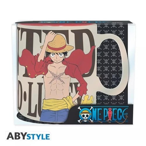 قدح لوفي وملصق المطاردة (Luffy & Wanted Mug) - إصد...