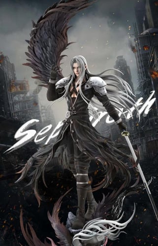 تمثال سيفيروث (Sephiroth) - الملاك ذو الجناح الواح...
