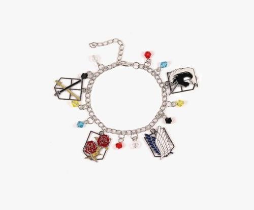 سوار فيالق الأسوار (AoT Corps Symbols Bracelet)
