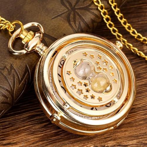 ساعة الجيب الرملية الملكية: أناقة ميكانيكية وعتيقة...