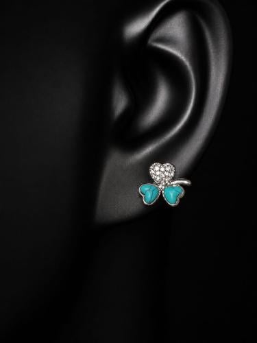 حلق فضة عيار 925