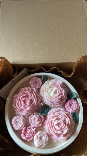 شمعه الورد الوردي٢