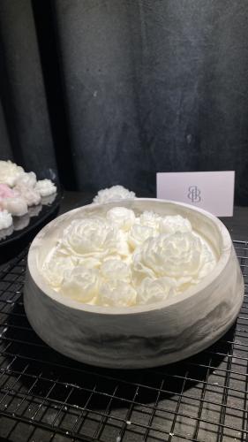 شمعه قالب الرخام