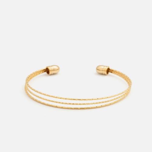 اسوارة نسائية بتصميم متفرد بلون ذهبي