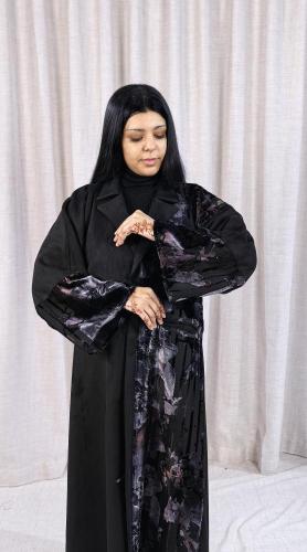 عباية بليزر شتوية القماش شمو طبي