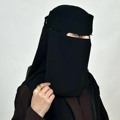 نقاب 9 انش كوري مطاط مائل بردة