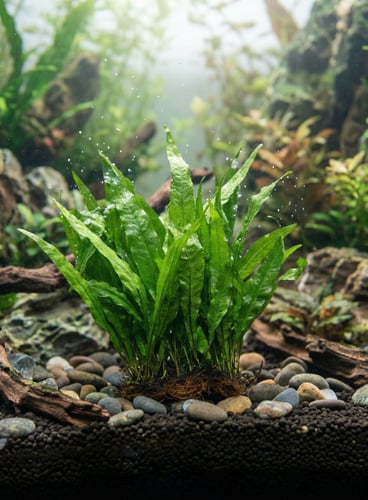 نبات الجافا فيرن الطبيعي حجم XL كثيف