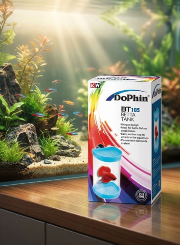 حوض بيتا للأسماك DoPhin BT105 Betta Tank