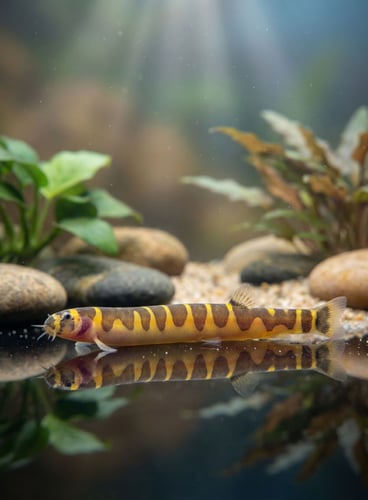 سمكة Kuhli Loach