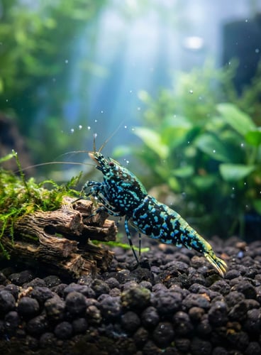 Black Stardust Shrimp