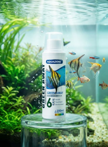 مزيل الطحالب الخضراء للأحواض