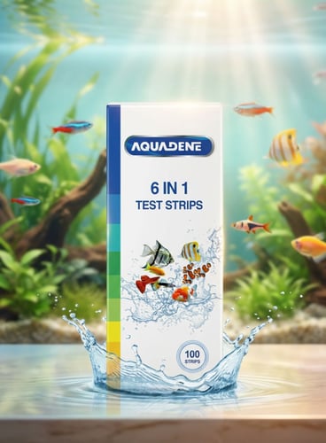 شرائط اختبار متعددة الوظائف 6 في 1 من Aquadene